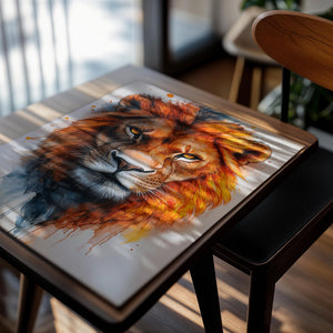 Majestic Lion Portrait