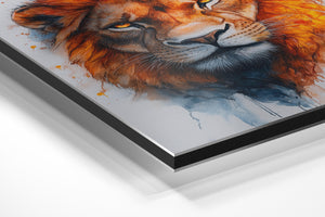 Majestic Lion Portrait