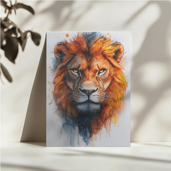 Majestic Lion Portrait