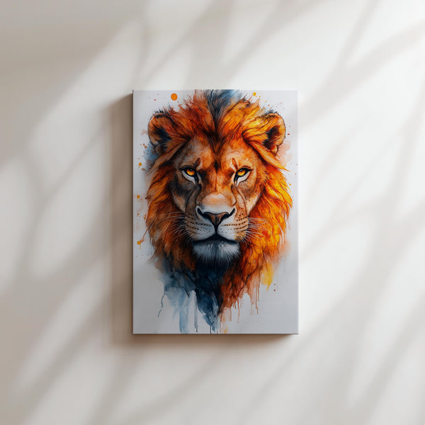 Majestic Lion Portrait