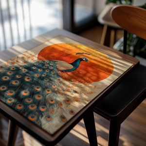 Radiant Peacock Glow