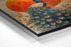 Radiant Peacock Glow