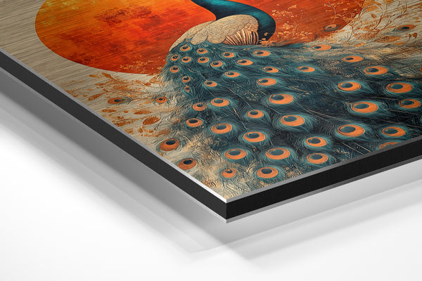 Radiant Peacock Glow