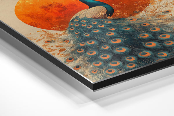 Radiant Peacock Glow