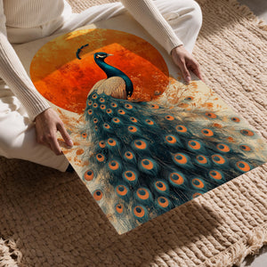 Radiant Peacock Glow