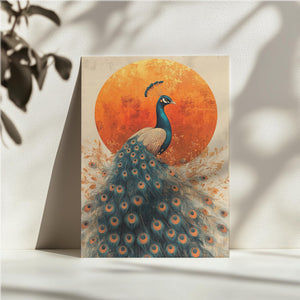 Radiant Peacock Glow