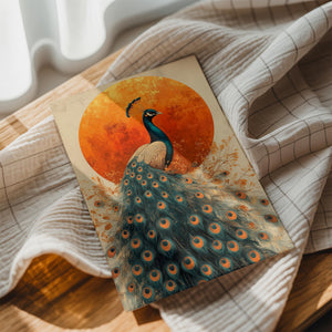 Radiant Peacock Glow