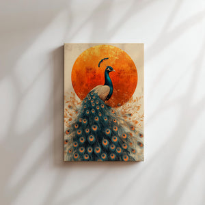 Radiant Peacock Glow