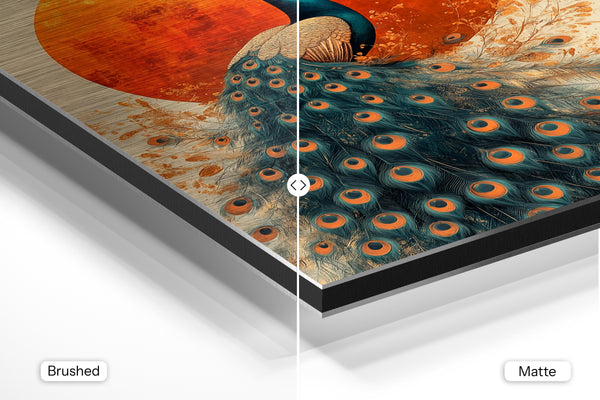 Radiant Peacock Glow