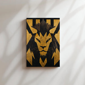 Golden Lion Geometric