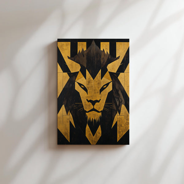 Golden Lion Geometric