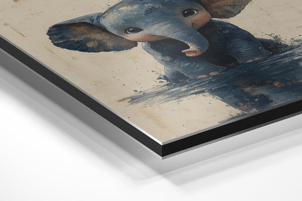 Playful Elephant Splash