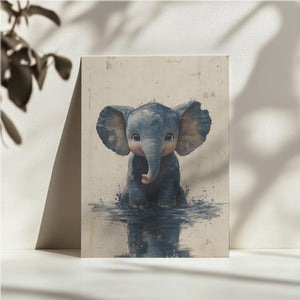 Playful Elephant Splash