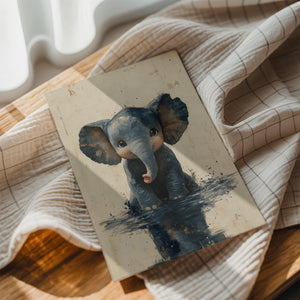 Playful Elephant Splash