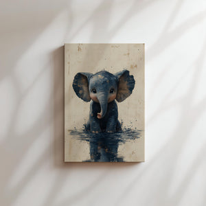 Playful Elephant Splash