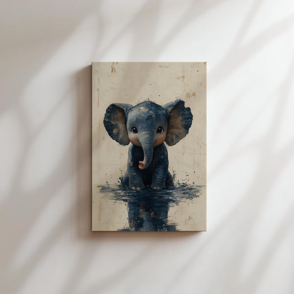 Playful Elephant Splash