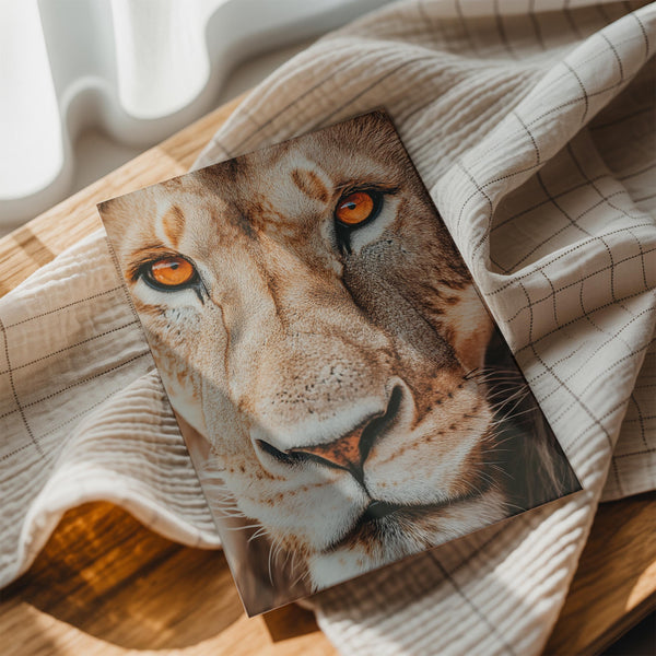 Lion's Golden Gaze