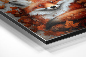 Sleeping Fox in Autumn