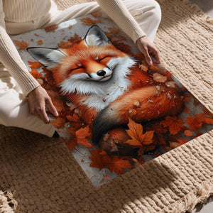 Sleeping Fox in Autumn