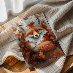 Sleeping Fox in Autumn