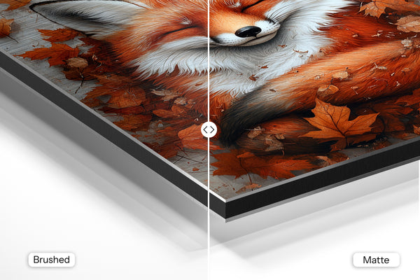 Sleeping Fox in Autumn