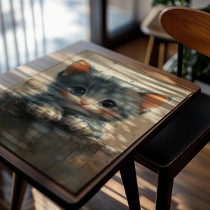 Curious Kitten Portrait