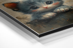 Curious Kitten Portrait