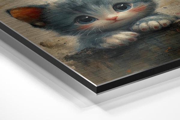 Curious Kitten Portrait