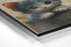 Curious Kitten Portrait