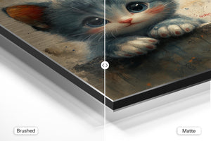 Curious Kitten Portrait