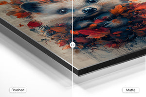 Hedgehog in Autumn Warmth