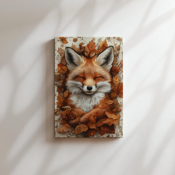 Serene Fox in Autumn