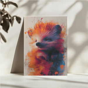 Dreamy Hedgehog Art
