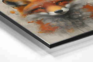 Geometric Fox Portrait