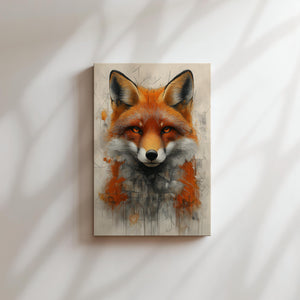 Geometric Fox Portrait