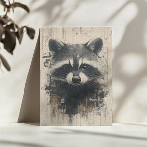 Monochrome Raccoon