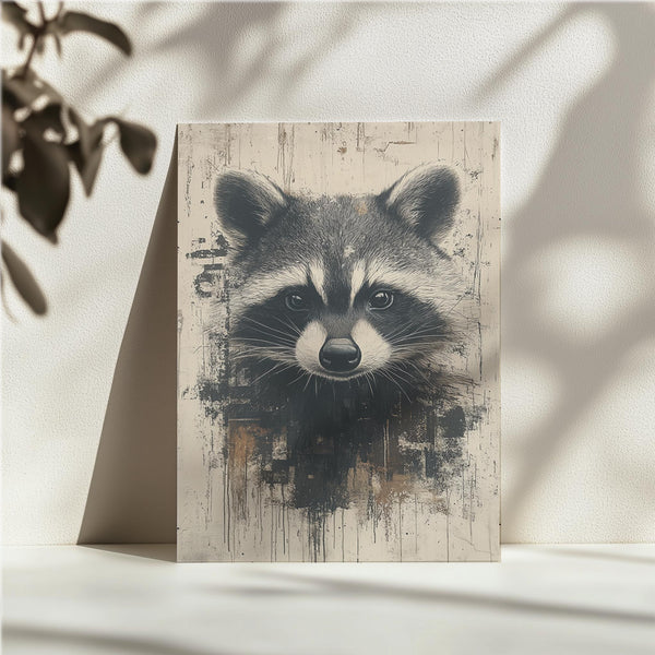 Monochrome Raccoon