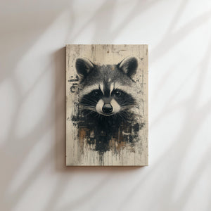 Monochrome Raccoon