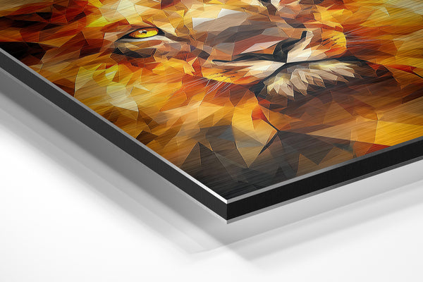 Polygonal Lion Majesty