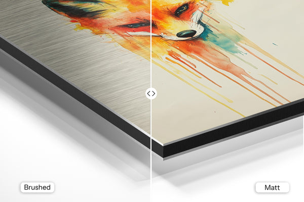 Watercolor Fox Expression