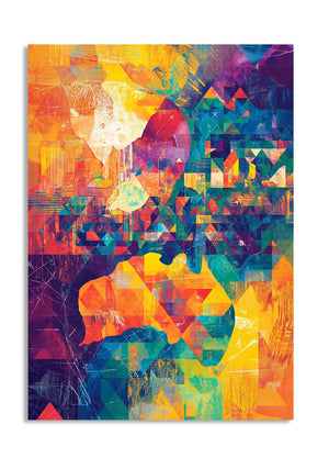 Abstract Geometry Map