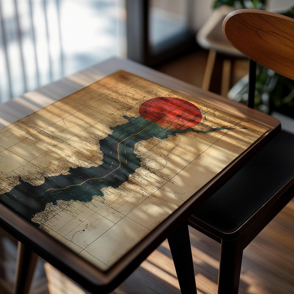 Historical Map Sunburst