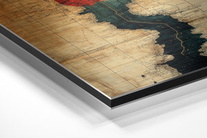 Historical Map Sunburst