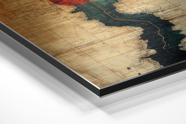 Historical Map Sunburst