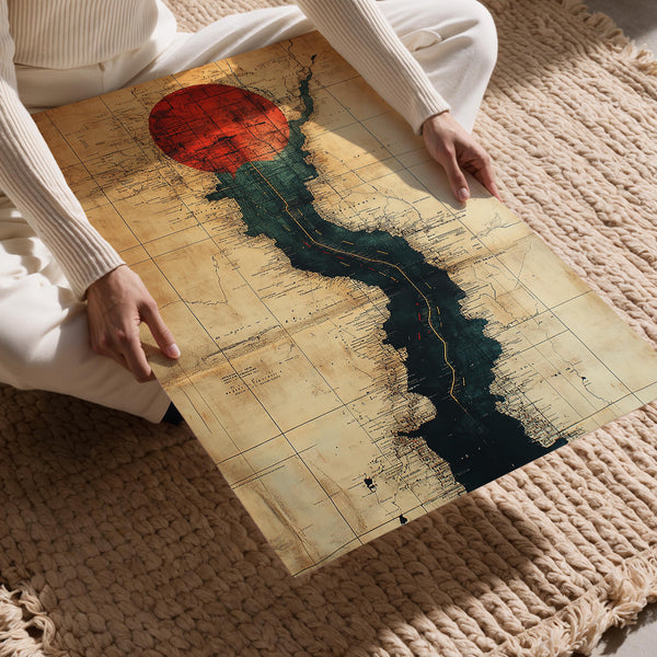 Historical Map Sunburst