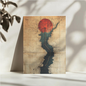 Historical Map Sunburst