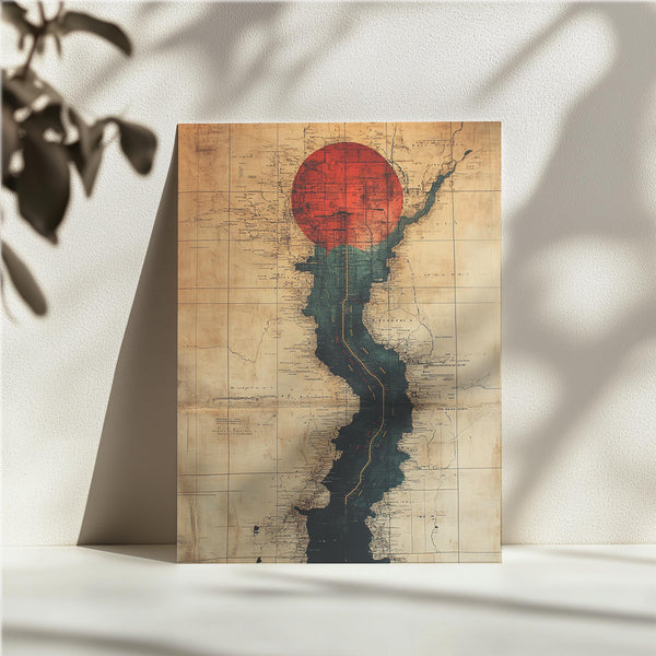 Historical Map Sunburst