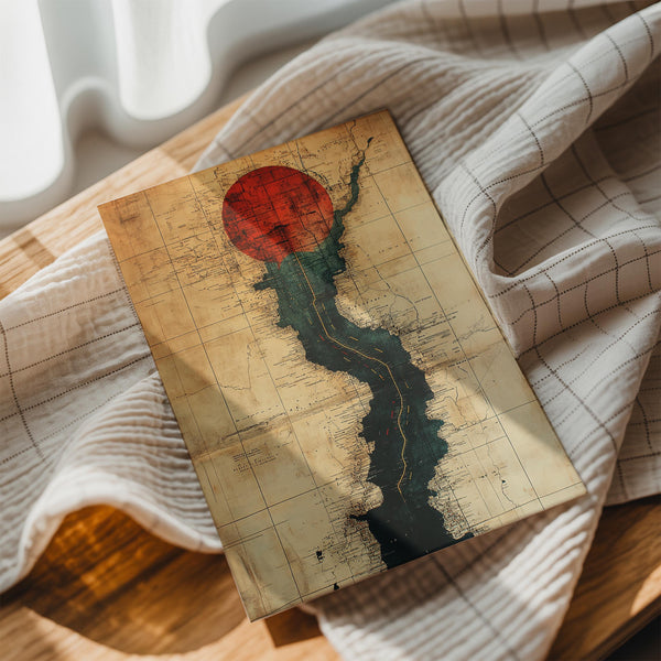 Historical Map Sunburst