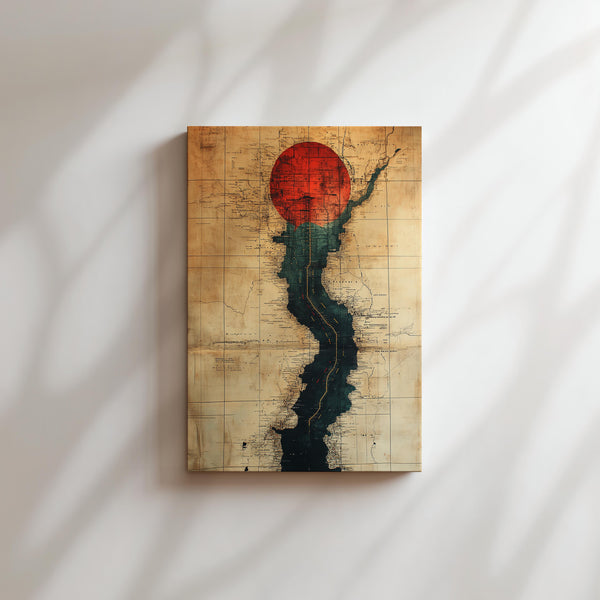 Historical Map Sunburst