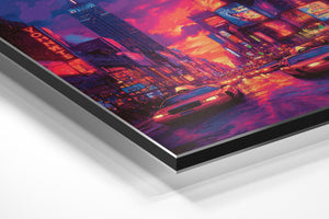 Times Square Sunset Glow